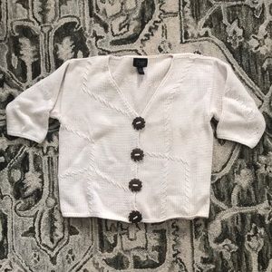 Pure Handknit 100% Cotton Cardigan